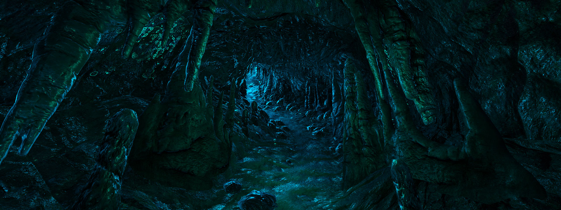 Entrada da Caverna dos Goblins - Imagem do Tarrasque na Bota 05 - A mina perdida de Phandelver - Episódio 5 - A caverna do Goblins