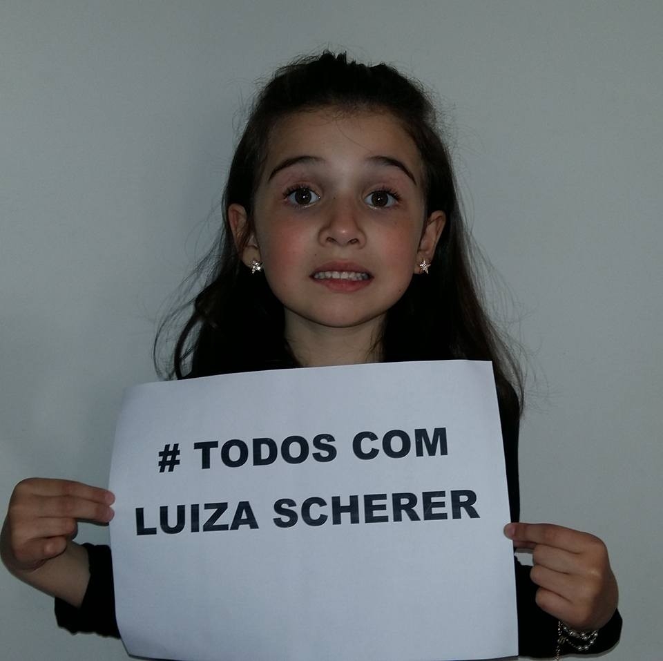 Foto da Luiza Scherer #todoscomluiza