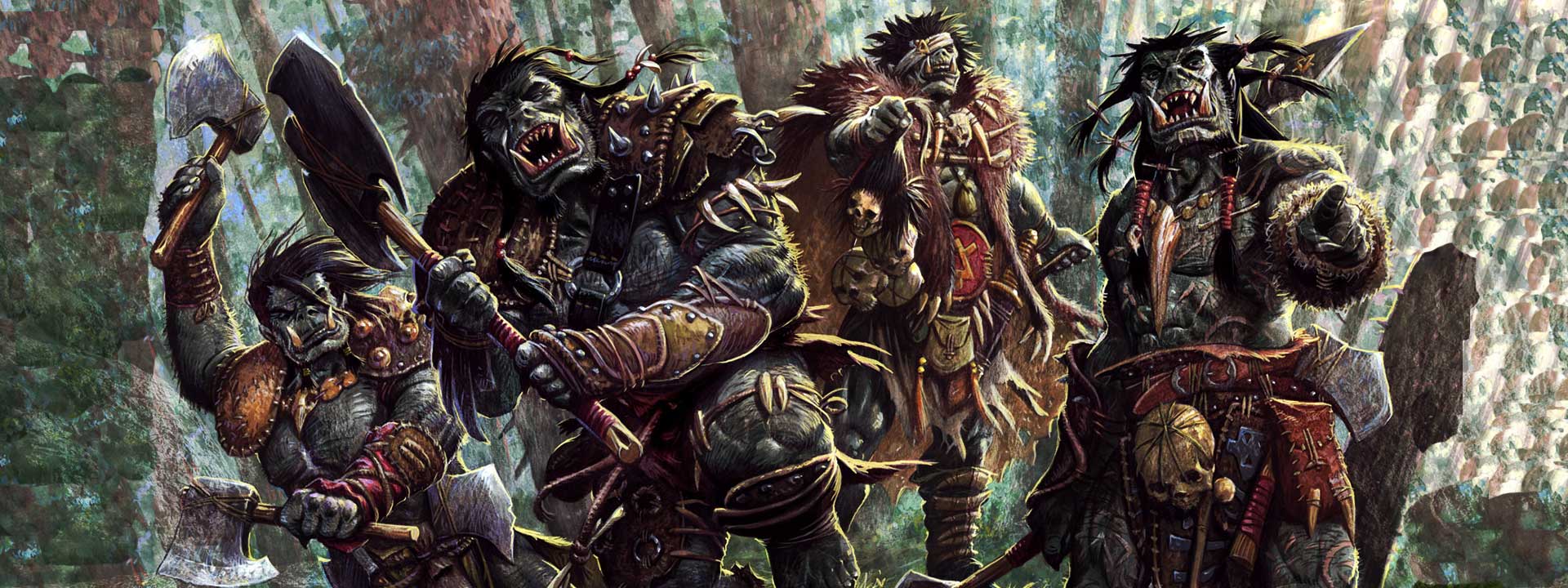 Orcs investindo no ataque - Imagem do Tarrasque na Bota 22 - A mina perdida de Phandelver - Episódio 22 - Batalha com Orcs
