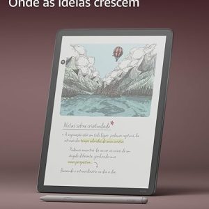Amazon Kindle Scribe Colorsoft 64GB – Tela colorida de 11" semelhante ao papel, com luz frontal — Fino, leve, potente — Escreva em cadernos, documentos e livros - Grafite