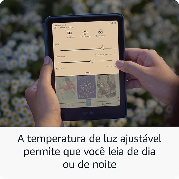 Kindle Colorsoft (16 GB) - Com tela colorida e temperatura de luz ajustável - Cor Preta - Imagem 5