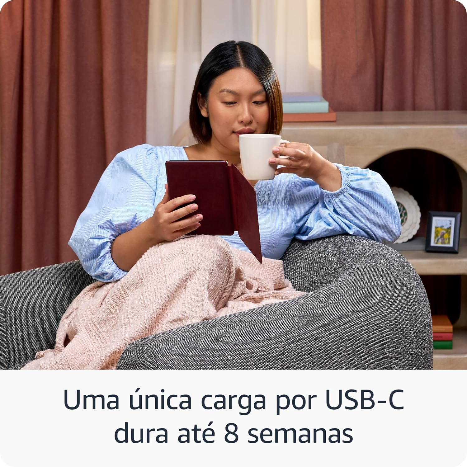 Kindle Colorsoft (16 GB) - Com tela colorida e temperatura de luz ajustável - Cor Preta - Imagem 4