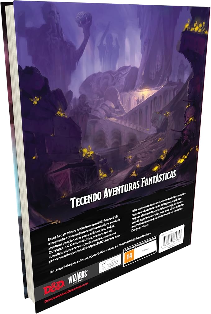 Dungeons & Dragons: Dungeon Master's Guide - Livro do Mestre (5.5e), Edição em Português - Imagem 3
