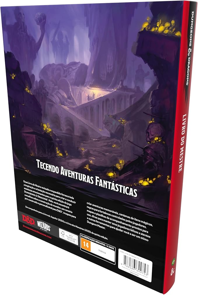 Dungeons & Dragons: Dungeon Master's Guide - Livro do Mestre (5.5e), Edição em Português - Imagem 4