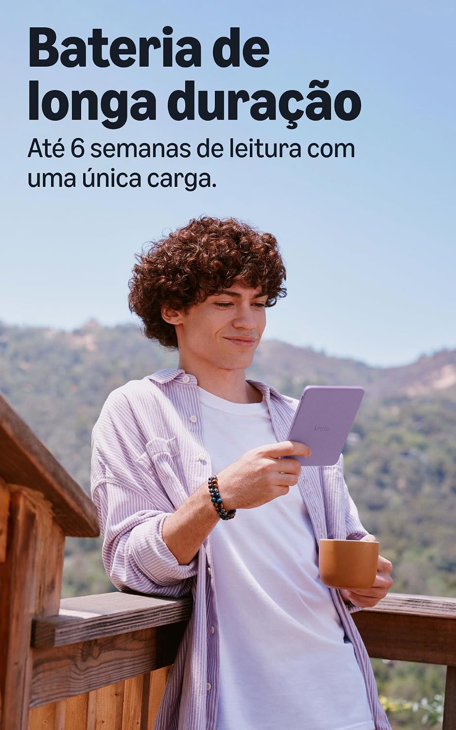 Amazon Kindle 32 GB (modelo 2026-2027) — Tela de 6" com acabamento em alumínio - Imagem 6